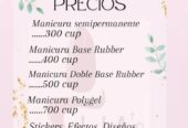 Manicura Pedicura uñas de gel